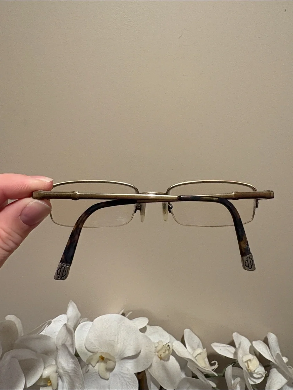Harley-Davidson Eyeglasses Rectangle eye glasses
